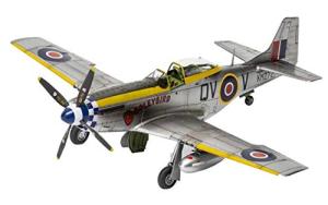 Airfix North American MK IV/P-51K Mustang 1:48 WWII Military Aircraft Plastic Model Kit A05137