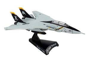 Daron F-14 Tomcat Jolly Rogers Die-Cast Model – 1:160 Scale Supersonic Fighter Jet Replica, VFA-103 Squadron, Highly Detailed, 4.75” Length x 2.875” Wingspan, Adult Collectible Ages 14+