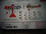 Roden Fokker Dr.I German Triplane Fighter Airplane Model Kit