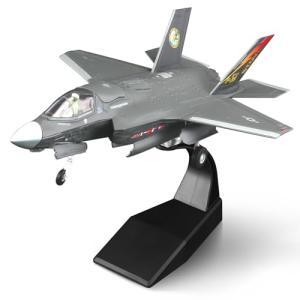 HANGHANG 1/72 F35B Attack Fighter Plane Metal Aircraft Model Military Airplane Model Diecast Plane Model for Collection or Gift
