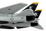 Daron F-14 Tomcat Jolly Rogers Die-Cast Model – 1:160 Scale Supersonic Fighter Jet Replica, VFA-103 Squadron, Highly Detailed, 4.75” Length x 2.875” Wingspan, Adult Collectible Ages 14+
