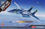 Academy 120116 492626 1/144 USN F-14A Vf-84 Jolly Rogers, Multi-Colour