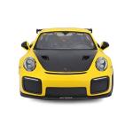 Maisto Porsche 911 GT2 RS Yellow with Carbon Hood and Gold Wheels Special Edition 1/24 Diecast Model Car