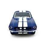 KiNSMART - 1967 Ford Shelby Mustang GT500 1:38 Scale 5" Die Cast Metal Model Toy Muscle Car (Blue)