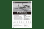 Hobbyboss 81712" Su-27 Flanker Early Plastic Model Kit, 1:48 Scale