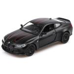 TOKAXI 1/36 Scale BMW M4 Diecast Model Cars,Pull Back Vehicles BMW Toy Cars,Cars Gifts for Boys Girls(Black)