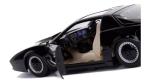Jada Knight Rider K.I.T.T. 1982 Pontiac Firebird DIE-CAST Car with Light Up Feature, 1: 24 Scale Vehicle, Black