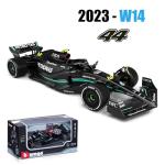 Xiangtat 1:43 F1 Team W14 2023 44# Lewis Hamilton Alloy Car Die Cast Model Collection Gift (W14 44#)