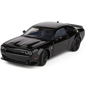 JACKIEKIM 1:32 Diecast Model Cars Alloy Toy car for Doodge Challenger Alloy Toy Vehicle, Toys for Kids,Adults,Metal Crafts for Boyfriend,Young Peoples Gift(Black)