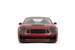 Big Time Muscle 1:24 2024 Ford Mustang GT Dark Horse Die-Cast Car, Toys for Kids and Adults(Candy Red)