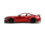 Big Time Muscle 1:24 2024 Ford Mustang GT Dark Horse Die-Cast Car, Toys for Kids and Adults(Candy Red)