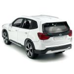1:30 Scale 2021 Forester e-Boxer SUV Model Toy Car Metal Diecast Toy Vehicle, Doors Open, Light Sound, Pull Back, Toys for Boys Kids Gifts, Men Collection, Home Office Décor, White