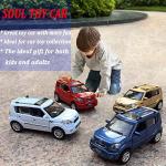 Toy Cars Diecast Car Models KIA Soul Model Cars,Pull Back Cars,Car Toy with Sound and Light for 3+ Year Old Boys(White)