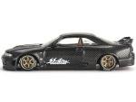 Skyline (R33) Active Carbon R RHD (Right Hand Drive) Carbon Black (Designed by Jun Imai) Kaido House Special 1/64 Diecast Model Car by True Scale Miniatures KHMG116