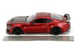 Big Time Muscle 1:24 2024 Ford Mustang GT Dark Horse Die-Cast Car, Toys for Kids and Adults(Candy Red)