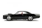 Big Time Muscle 1:24 1970 Plymouth Road Runner Die-Cast Car, Toys for Kids and Adults (Black)