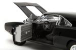 Jada TrueSpec 1:24 Fast & Furious 1970 Dodge Charger – Die-Cast Model, Detailed Interior and Exterior, Authentic Movie Replica, Collectible Car – Ages 8+, Black