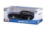 Maisto M31387BK 1969 Dodge Charger Classic Super Car Die cast Model, Black