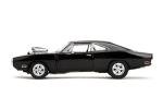 Jada TrueSpec 1:24 Fast & Furious 1970 Dodge Charger – Die-Cast Model, Detailed Interior and Exterior, Authentic Movie Replica, Collectible Car – Ages 8+, Black