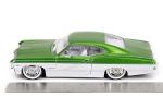 Big Time Muscle 1:24 1967 Chevrolet Impala SS Die-Cast Car, Toys for Kids and Adults(Green/White)