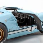 Shelby Collectibles 1966 Ford GT 40 MK II RHD (Right Hand Drive) #1 Light Blue Miles - Hulme Le Mans 1/18 Diecast Model Car