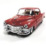KiNSMART 1953 Cadillac Series 62 1:43 O Scale 5 Inch Die Cast Metal Model Classic Ventage Toy Car (Cherry Red)