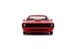Jada Toys Big Time Muscle 1:24 1973 Plymouth Barracuda Die-cast Car Red/Black, Toys for Kids and Adults