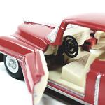 KiNSMART 1953 Cadillac Series 62 1:43 O Scale 5 Inch Die Cast Metal Model Classic Ventage Toy Car (Cherry Red)