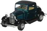 KiNSMART 1932 Ford 3-Window Coupe 1:34 Scale 5" Die Cast Metal Model Toy Classic Car (Green)
