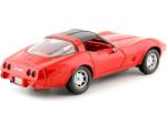 Motormax 1979 Chevrolet Corvette C3 Red 1/24 Diecast Model