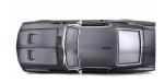 Maisto 1967 Ford Mustang GTA FastBack, Black 31166 - 1/18 Scale Diecast Model Toy Car