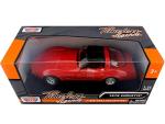 Motormax 1979 Chevrolet Corvette C3 Red 1/24 Diecast Model