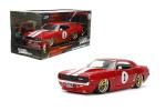 Jada Toys Fast & Furious 1:24 1969 Chevy Camaro Die-Cast Model Car, Detailed Exterior, Authentic Movie Replica, Collectible Toy – Ages 8+, Red