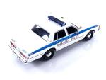 1989 Chevy Caprice White with Blue Stripes City of Chicago Police Department Artisan Collection 1/18 Diecast Model Car by Greenlight 19128