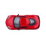 Maisto 2020 Chevrolet Corvette Stingray C8 Dark Gray Metallic with Racing Stripes 1/18 Diecast Model Car