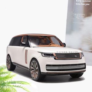 Large Size New 1/18 Land Range Rover SUV Alloy Car Model Diecast Metal Toy Off-road Vehicles Car Model Sound and Light Kids Gift