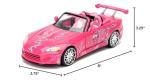 Jada Toys Suki'S 2001 Honda S2000 - 2 Fast 2 Furious 1:24 Diecast Model, Multi-colored, Yes (97604)
