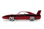 Jada Toys Fast & Furious Dom's Dodge Charger Daytona DIE-CAST Car, 1: 24 Scale Red (97060)