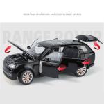 Large Size New 1/18 Land Range Rover SUV Alloy Car Model Diecast Metal Toy Off-road Vehicles Car Model Sound and Light Kids Gift