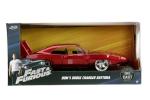 Jada Toys Fast & Furious Dom's Dodge Charger Daytona DIE-CAST Car, 1: 24 Scale Red (97060)