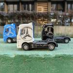 1:50 Large Diecast Alloy Truck Car Model Toys Container Pull Back Sound And Light Transport Vehicles Model Toys For Boys Gifts