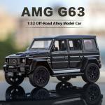 1:32 alloy G63 model car, simulated sound and light, strong return force, simulated large skylight, Christmas/birthday gift