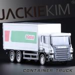 Railed/Motor/Car/Bicycles Large Container Transport Truck Simulation Exquisite Diecast & Toy Vehicles RMZ city 1:64 Alloy Model