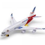 A380 Aircraft Large Long Electric Model Airplane Toy with Sound and Light Children's Toys Kids Airbus Toys Boys Car