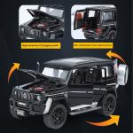 1:32 alloy G63 model car, simulated sound and light, strong return force, simulated large skylight, Christmas/birthday gift