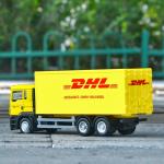 Railed/Motor/Car/Bicycles Large Container Transport Truck Simulation Exquisite Diecast & Toy Vehicles RMZ city 1:64 Alloy Model