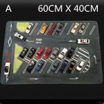 80CM 1:64 Scale Model Car Scene Mat Large Parking Lot Mat for Diecast Vehicle Scene Display Toy Mouse Pad Scene Show Toy