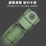 New Large Children's Inertia Military Truck Pickup Truck Big Truck Baby Car Model Toy Children's Birthday Present Puzzle Toys