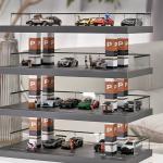 1/64 Scene model of a four-storey large open-air parking mall (excluding characters and vehicles)