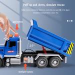 Oversized dump truck simulation engineering vehicle large truck children's transport truck car model boy toy gift